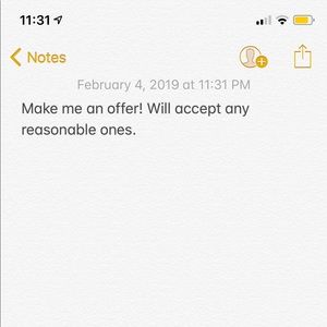 MAKE ME AN OFFER😁😁😁